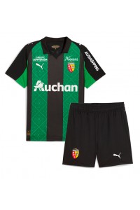 Fotbalové Dres RC Lens Dětské Venkovní Oblečení 2025-26 Krátký Rukáv (+ trenýrky)